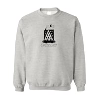 FLYING LOW CURB CAR CREWNECK GREY/BLACK