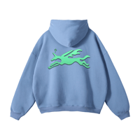 Image 2 of Celestial Runner Hoodie (Medium Blue)