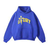 Image 1 of Celestial Runner Hoodie (Klein Blue)