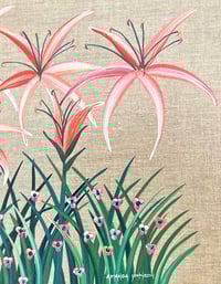 Image 2 of Lilies On Linen