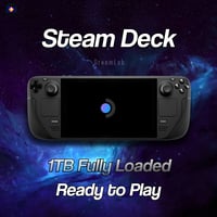 Image 1 of Steam Deck OLED Portable PC Gaming Handheld