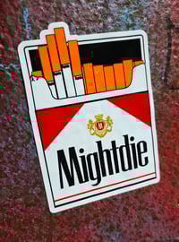 Image 1 of MarlBro Ciggie Packet Sticker