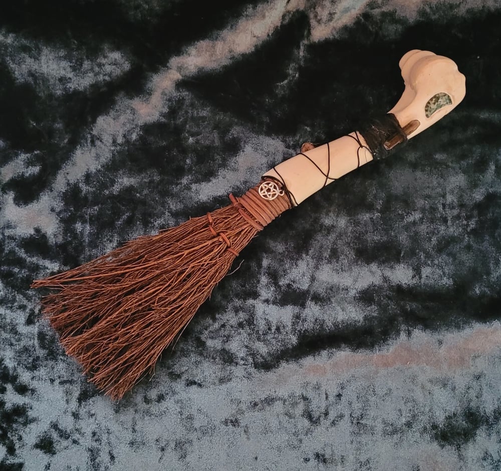 Image of Deer Leg Altar Broom