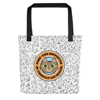 Image 1 of Purr-roud Supporter Tote bag