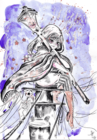 Lamplighter A3 Print