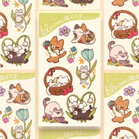 flower sticker sheet