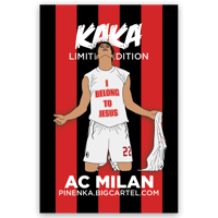 Kaka Red Pin Badge - 5 Available