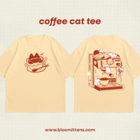 coffee cat tee