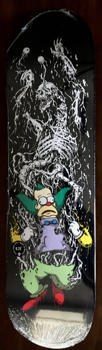 Image 1 of TOMMY SANDOVAL Zero Skateboard Deck - Krusty the Clown