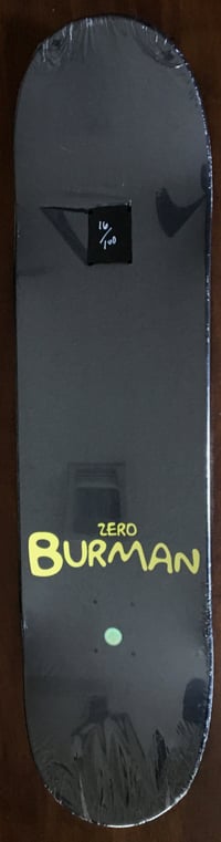 Image 2 of Dane Burman ZERO SKATEBOARD DECK - BART SIMPSON Springfield Massacre