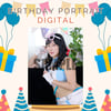 Sayaka Birthday Special Digital Portrait