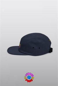 Image 4 of CHANGE YA TUNE 5-PANEL — NAVY