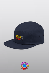 Image 2 of CHANGE YA TUNE 5-PANEL — NAVY