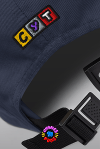 Image 5 of CHANGE YA TUNE 5-PANEL — NAVY