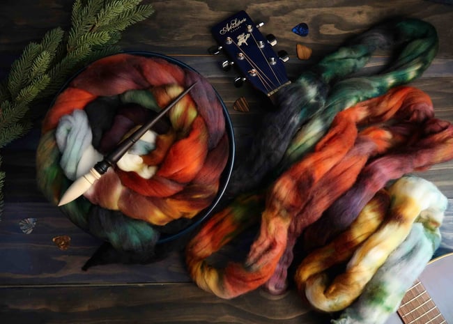 Lungs Combed Top - Fine Polwarth