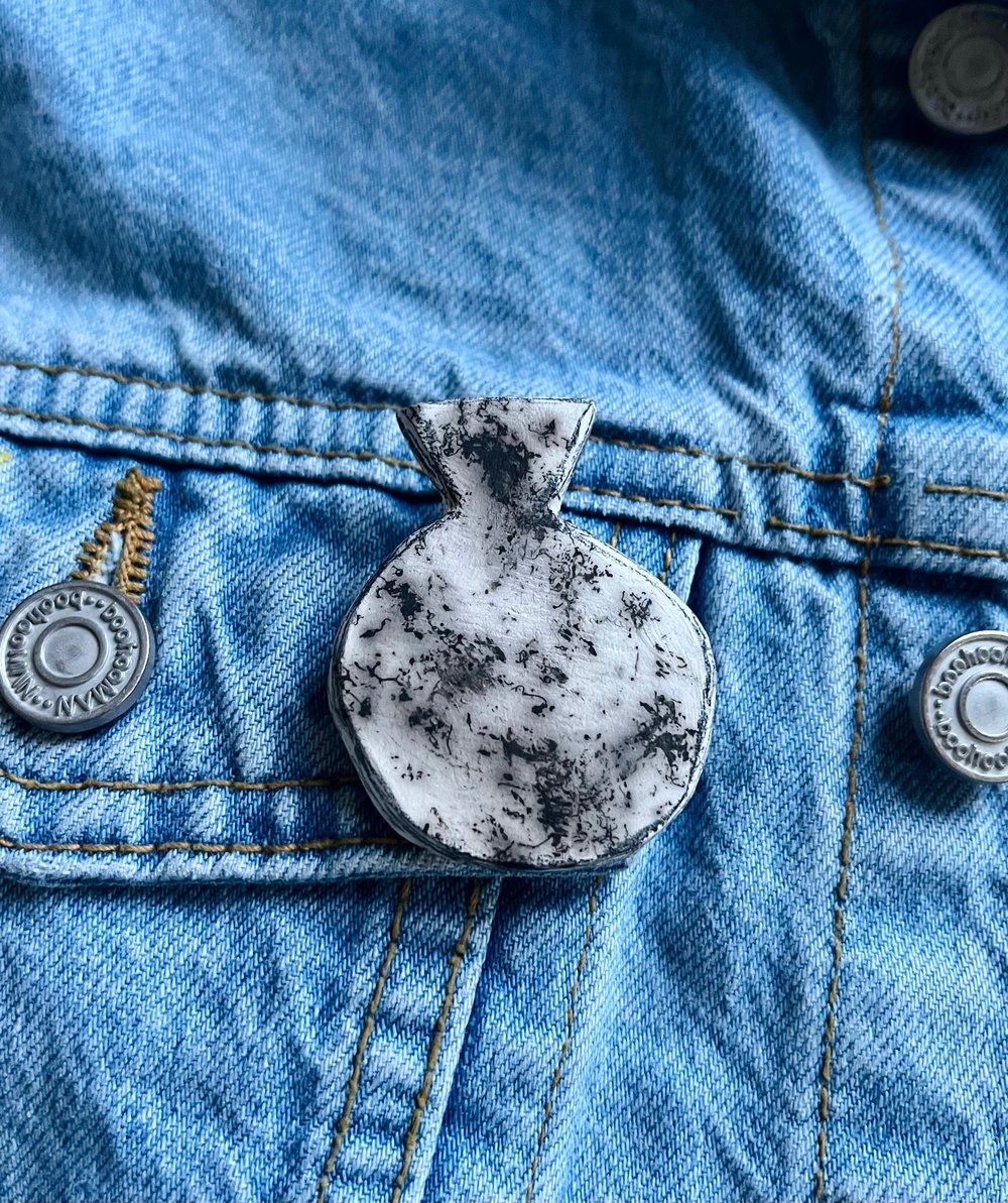 Image of Raku Pin Badge 
