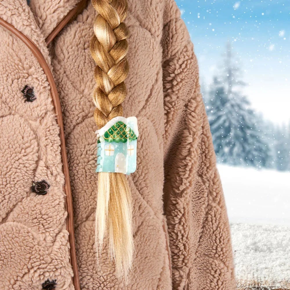 Image of Pinza del pelo Casita nevada