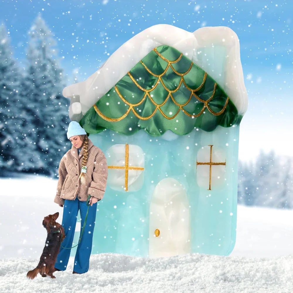 Image of Pinza del pelo Casita nevada