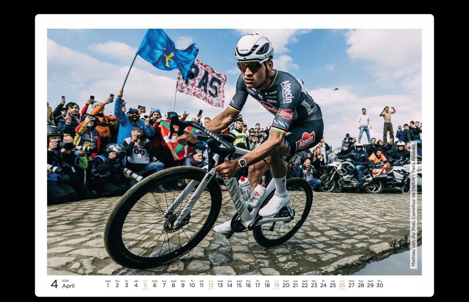 Image of Tornanti.cc 2026 cycling calendar!