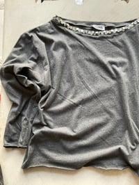 Image 6 of Women’s Off-Shoulder Tshirt – Loose Fit – Cotton Jersey Fiona 