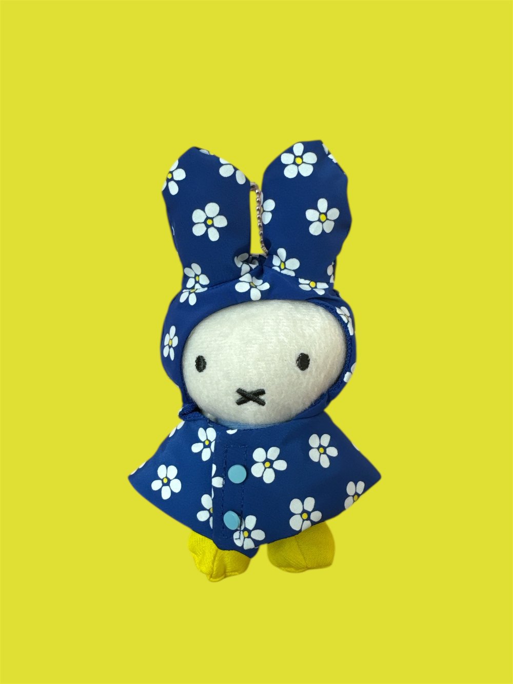 Image of Miffy Plush Raincoat Keychain ☔️ 