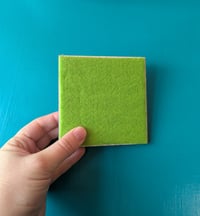 Image 4 of Francesca handpainted tile coaster