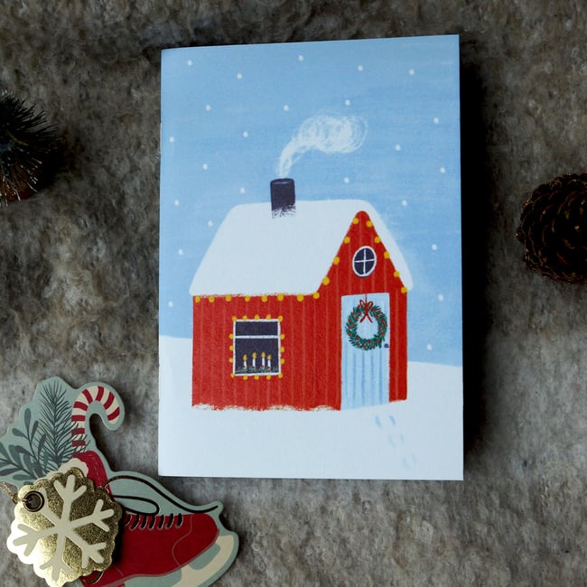 Collection de Noël : carnet maison