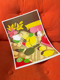 Image 1 of Still Life: Lemons Riso A3