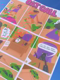 Image 2 of Catcall Comic Poster A2