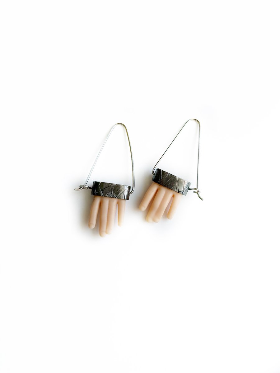 Image of Finger Fringe Earrings