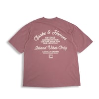 Image 2 of HOMIES PREMIUM TEE - MAUVE