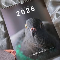 Image 1 of Stadttauben-Kalender 2026 (DIN A4)