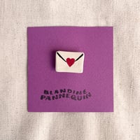 Broche Enveloppe Coeur 💌