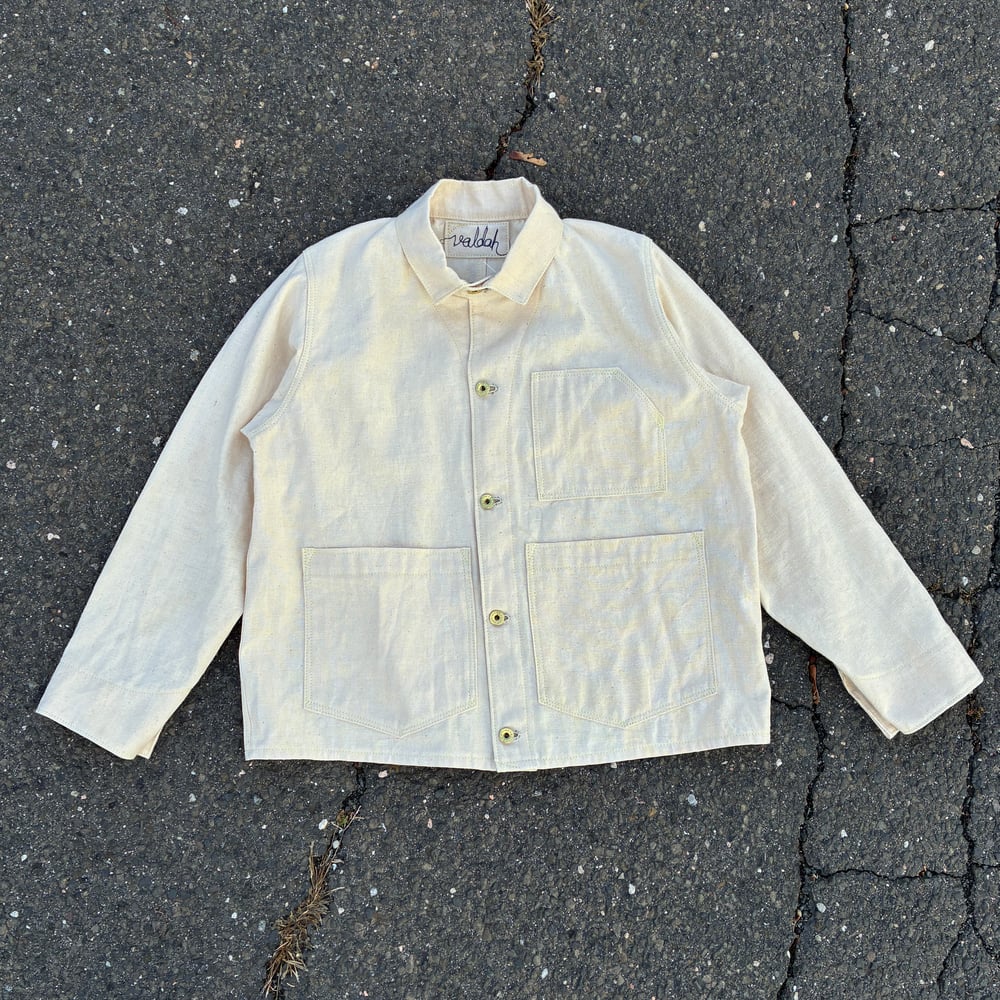 Image of Light Canvas Chinstrap Chore - Size 38