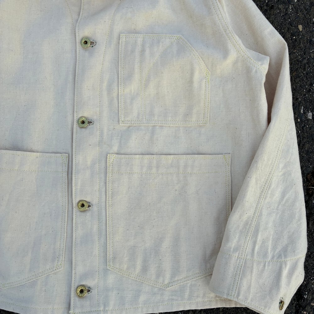 Image of Light Canvas Chinstrap Chore - Size 38