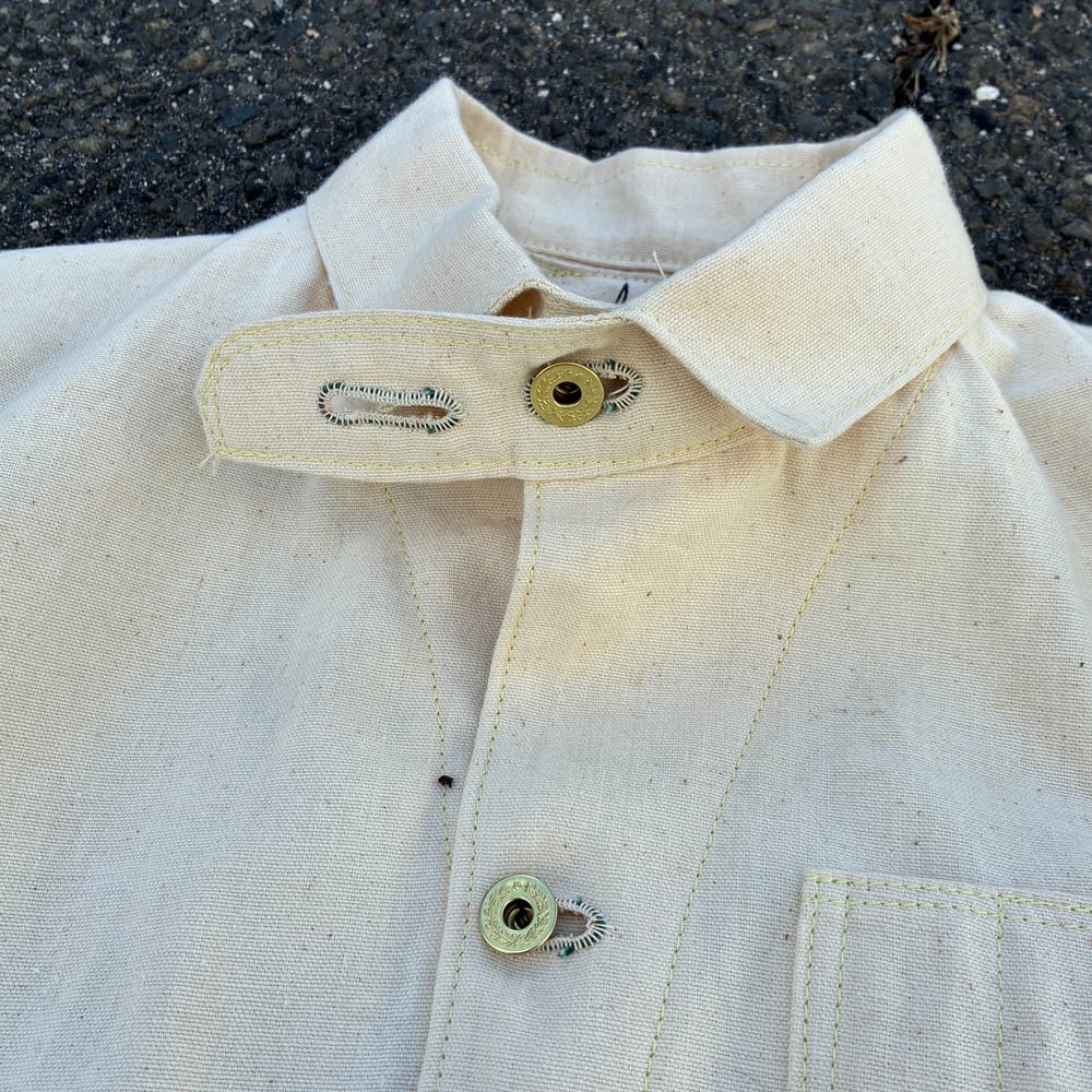 Image of Light Canvas Chinstrap Chore - Size 38