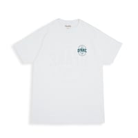 Image 1 of VARSITY CREST TEE - WHT