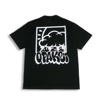 Image 2 of OTB THROWIE HEAVYWEIGHT TEE - BLK