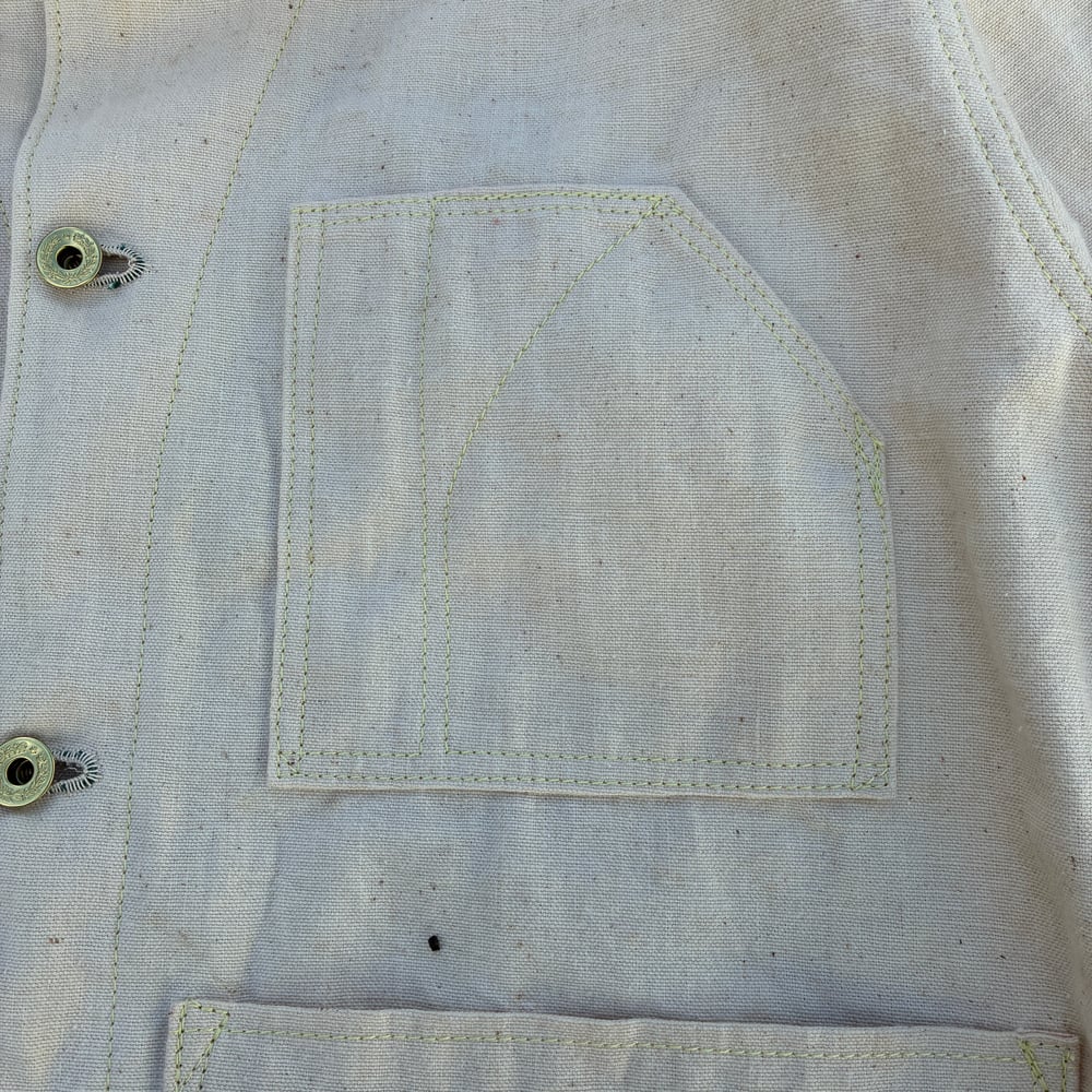 Image of Light Canvas Chinstrap Chore - Size 38