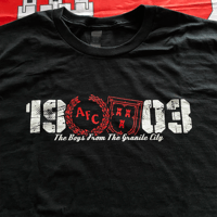 Image 3 of 1903 Stencil T-Shirt (Black)