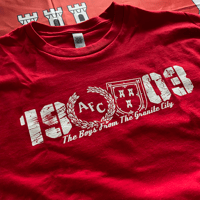Image 2 of 1903 Stencil T-Shirt (Red)