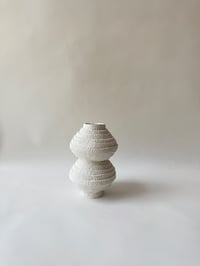  Lace coil vase 2 tier- S