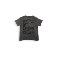 Image 2 of KIDS OTB THROWIE TEE - CHARCOAL