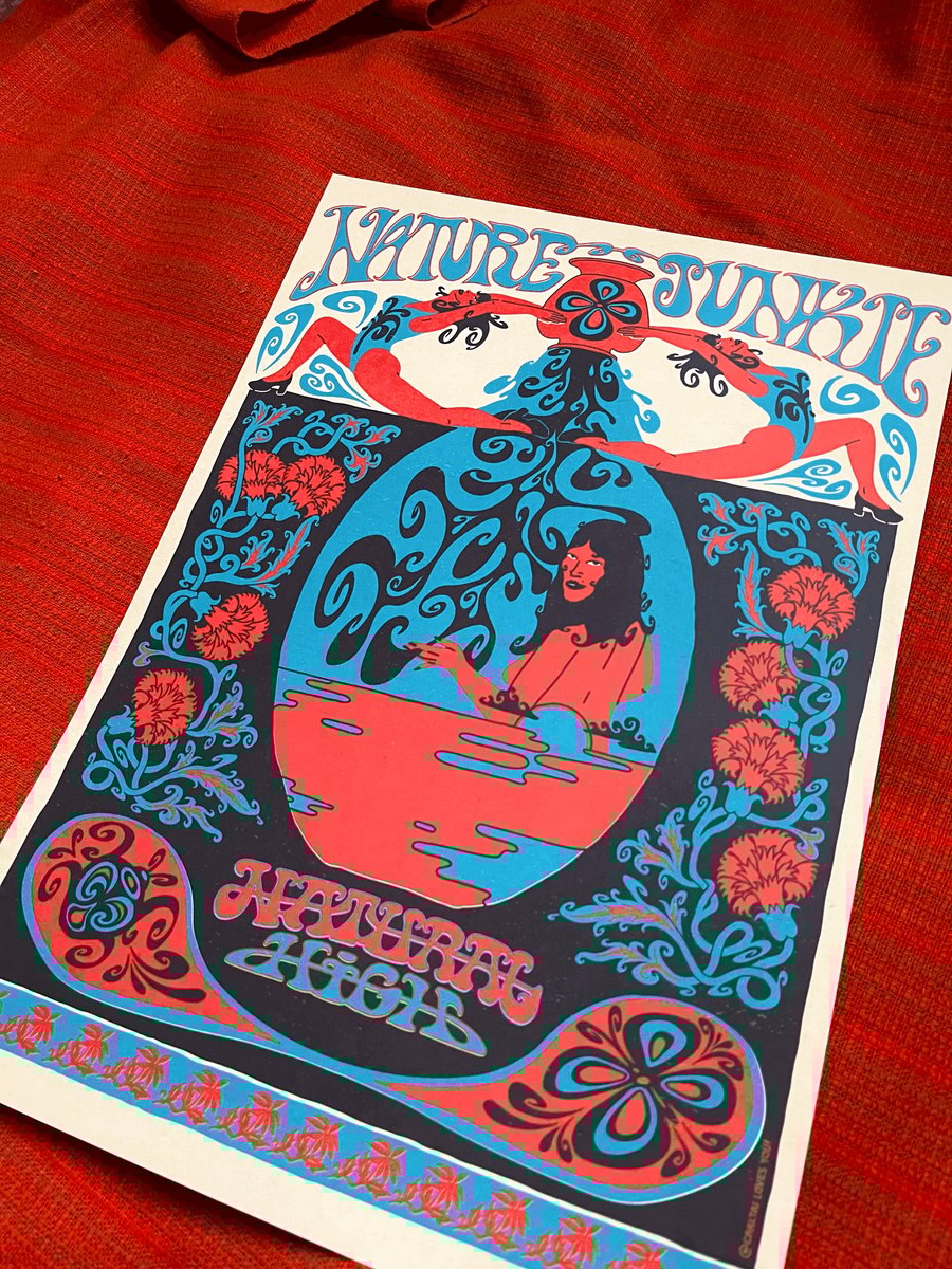 Image of 'NATURE JUNKIE' A3 PRINT