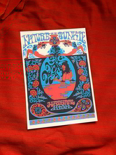 Image of 'NATURE JUNKIE' A3 PRINT