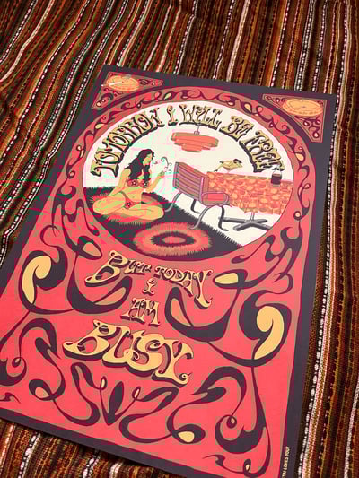 Image of 'TOMORROW' A3 PRINT