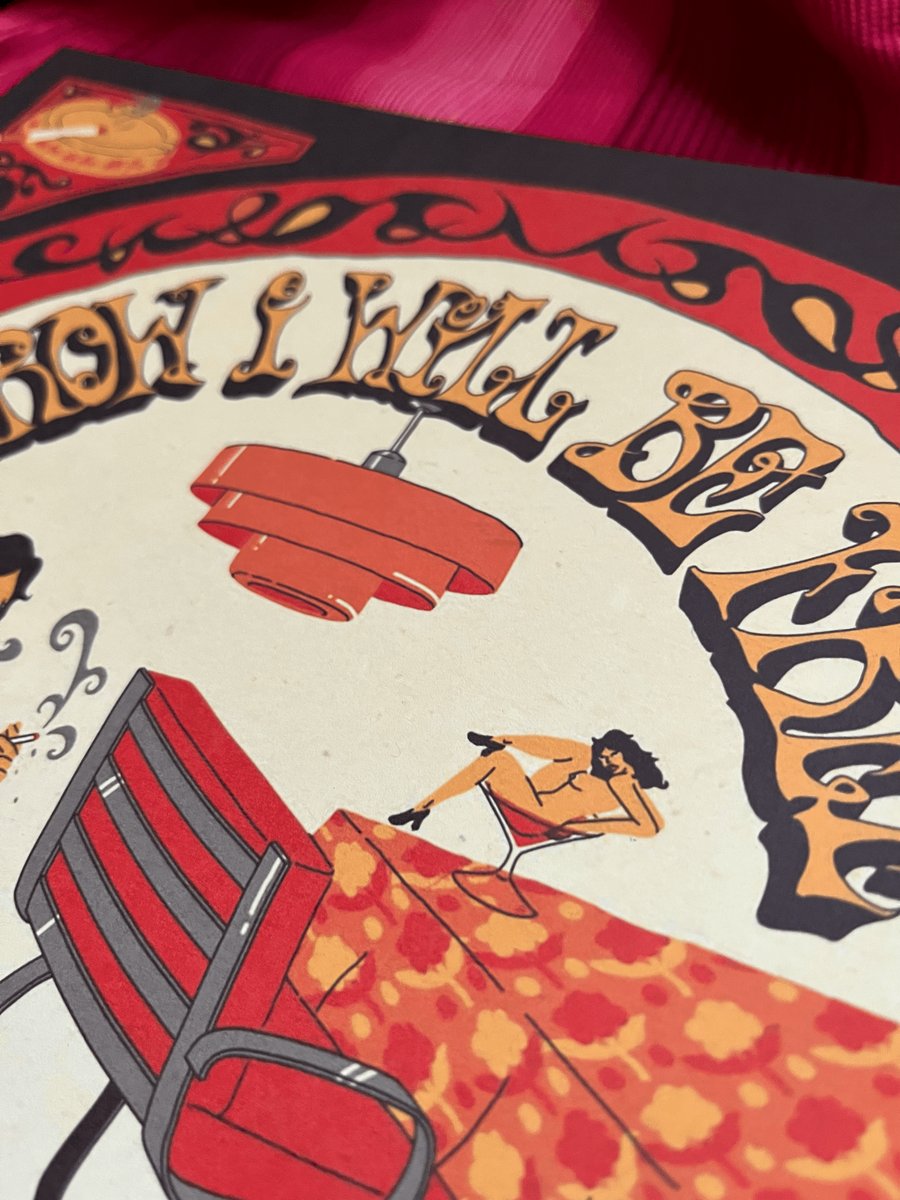 Image of 'TOMORROW' A3 PRINT