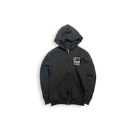 Image 1 of KIDS OTB THROWIE ZIP HOOD - BLK
