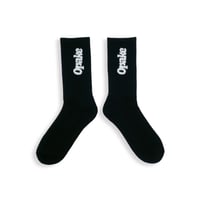 OG LOGO SOCKS - BLK