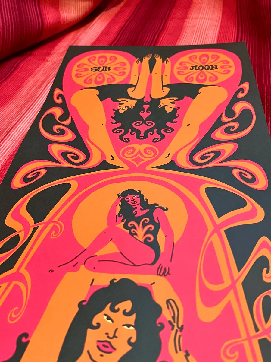 Image of 'SALUTATION' 59CM X 21CM PRINT